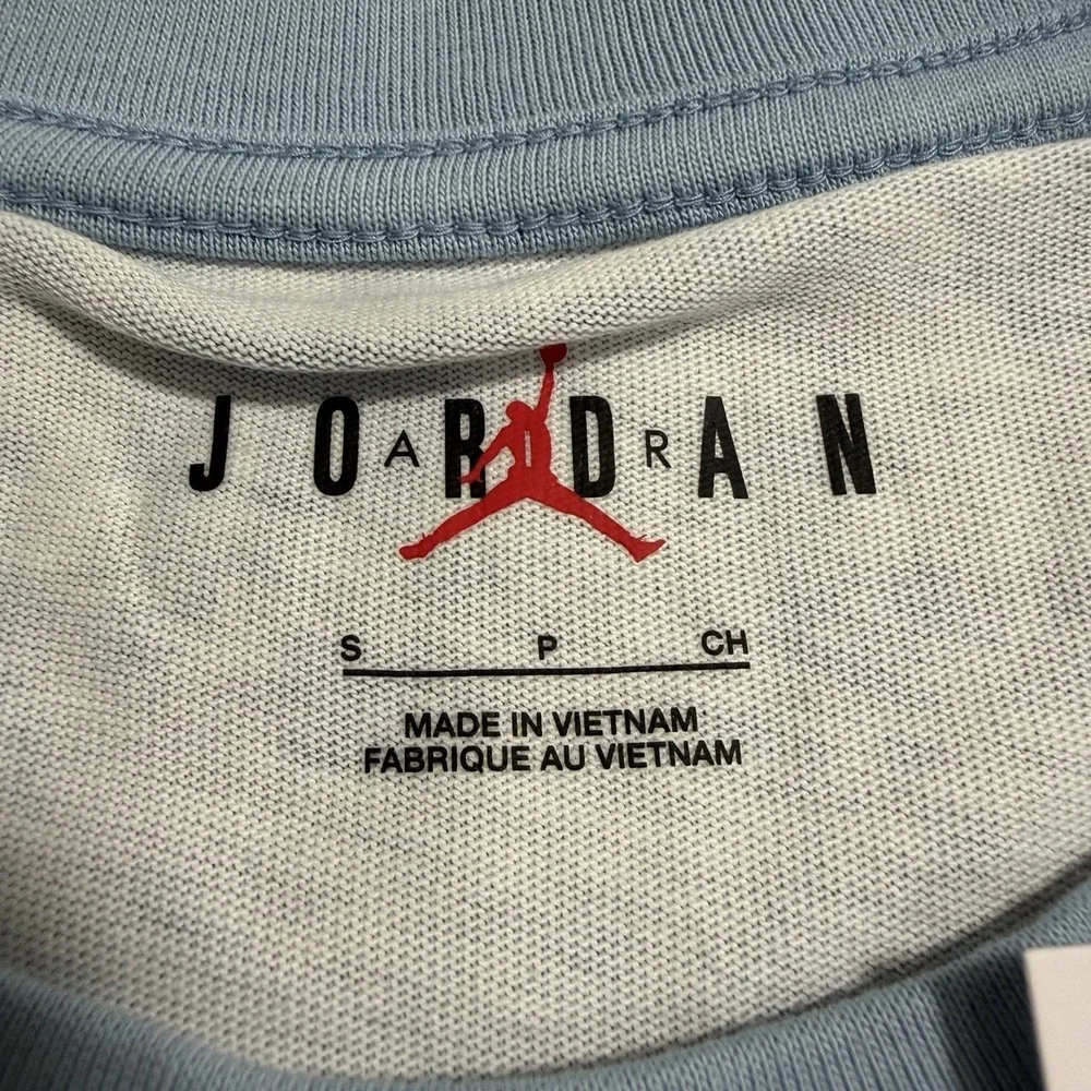 Nike Air Jordan 85 Graphic T Shirt Mens Sz S Blue Playground Tee HJ2362-427